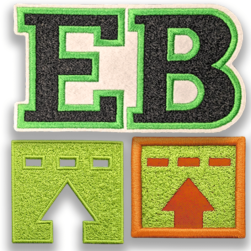 Custom Letter Patches - Fast And Easy